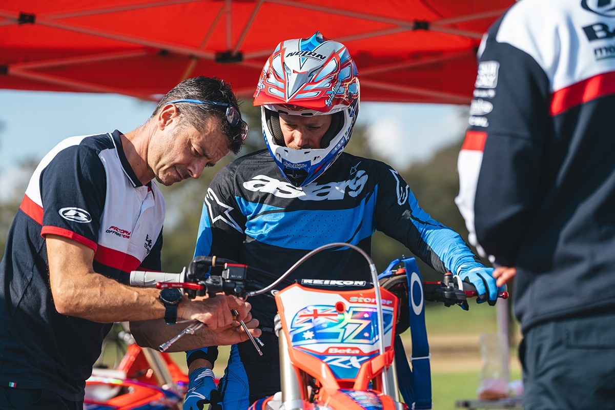 Beta RX 350 2T Flat Track - Casey Stoner